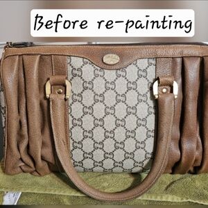 Gucci Brown and Tan Mini Bag